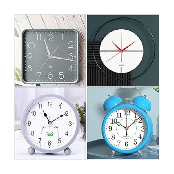 EMOON Kit de repuesto de mecanismo de reloj de 6 piezas