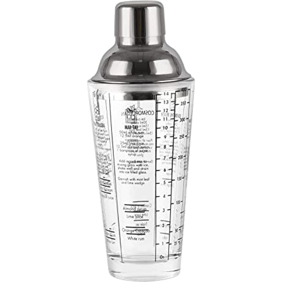 JNWINOG Coctelera de cristal coctelera de Martini con