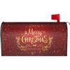 Fundas magnéticas para buzón de Navidad de 21 x 18