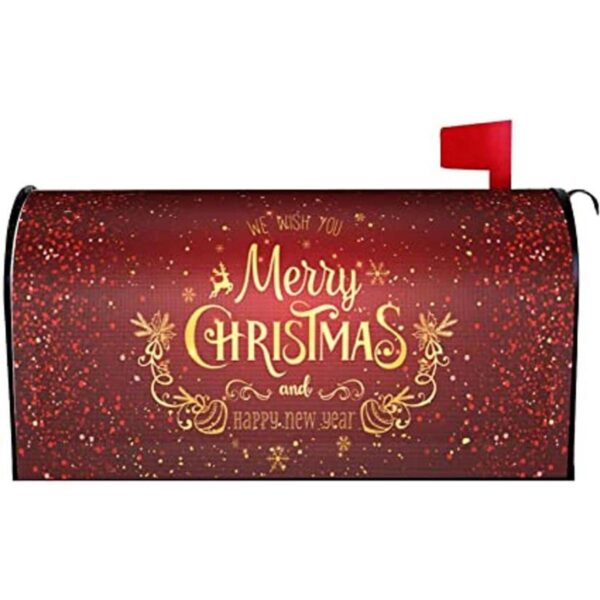 Fundas magnéticas para buzón de Navidad de 21 x 18