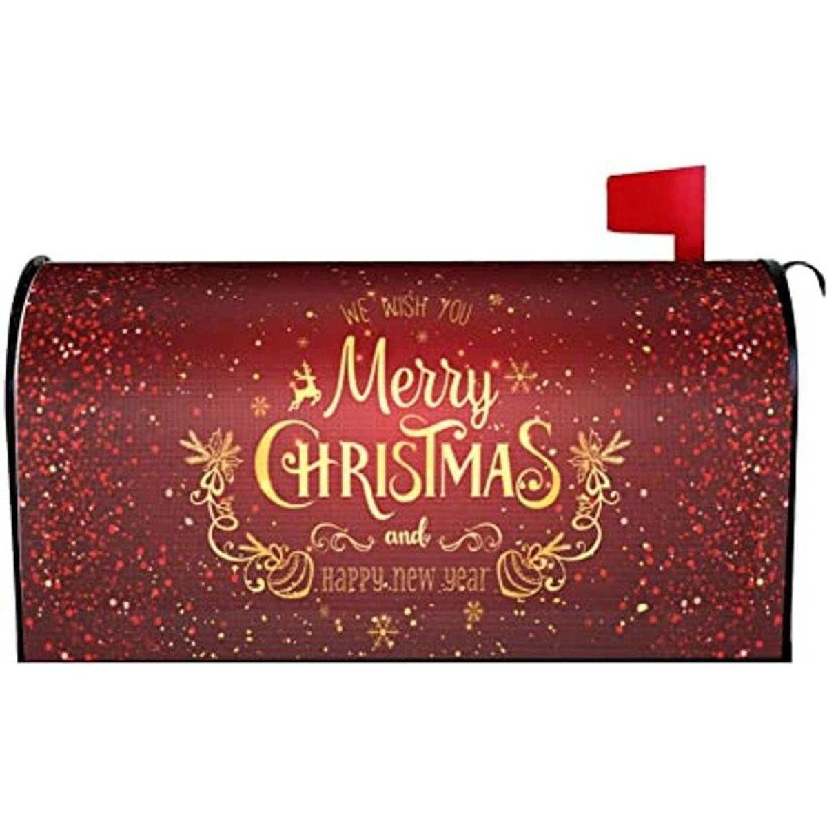 Fundas magnéticas para buzón de Navidad de 21 x 18