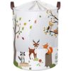 Clastyle Cesta de lavandería plegable de animales del