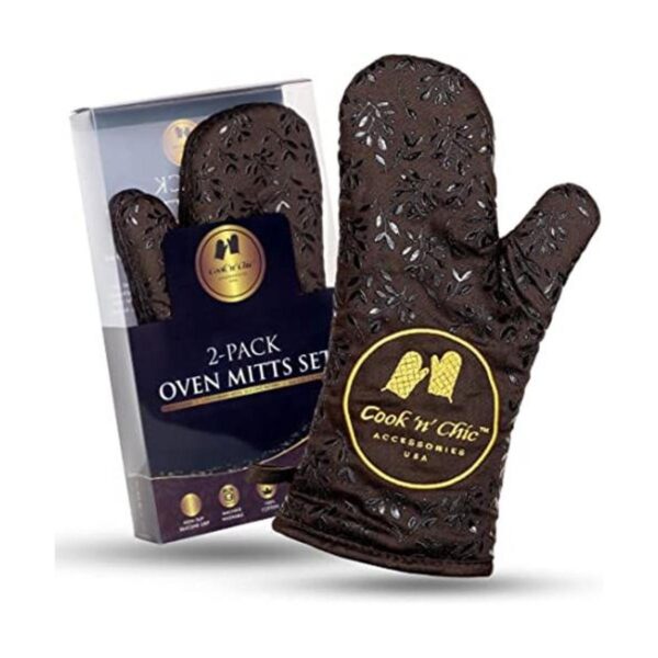 CooknChic Guantes de horno de alta calidad resistentes_1