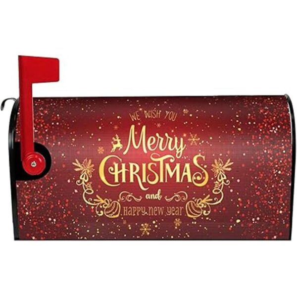 Fundas magnéticas para buzón de Navidad de 21 x 18