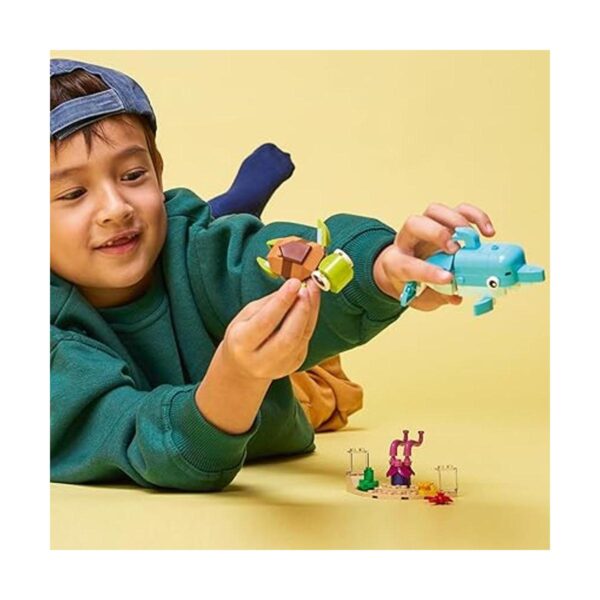 LEGO Creator 3 en 1 Dolphin and Turtle 31128 Juego de_3