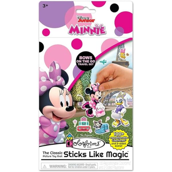 Colorforms Disney Minnie Mouse Juego de viaje Piezas se_1