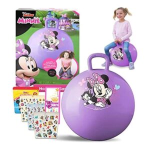 Disney Minnie Mouse Hopper Ball para niños Paquete con_1