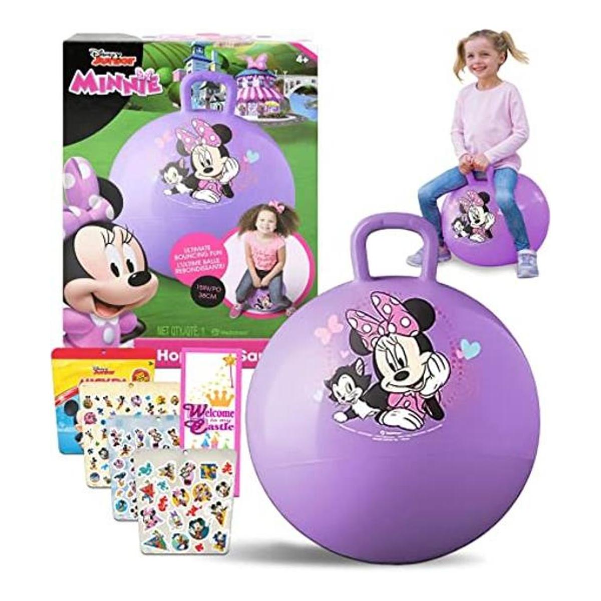 Disney Minnie Mouse Hopper Ball para niños Paquete con