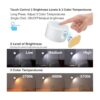 Koopala Aplique de pared LED para montaje en pared con_2