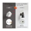 Koopala Aplique de pared LED para montaje en pared con_3
