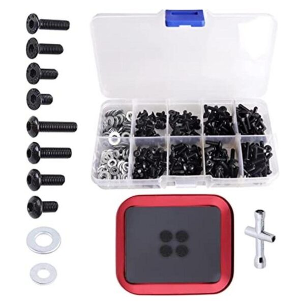 Kit de tornillos de coche a control remoto bandeja de_1