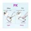 Goyunwell Ganchos giratorios de 1 pulgada para hacer