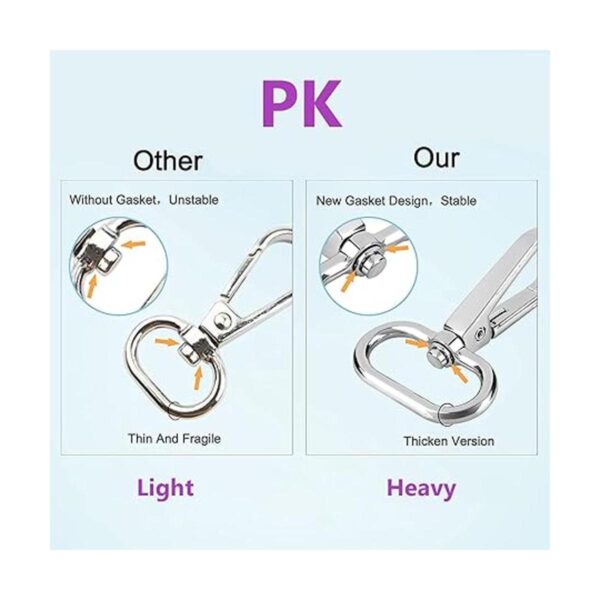 Goyunwell Ganchos giratorios de 1 pulgada para hacer