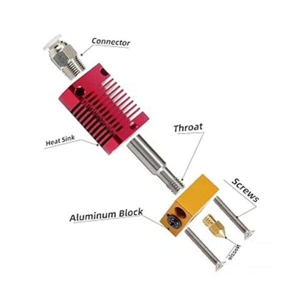 MAXGLEE Ender 3 Hotend Kit de montaje de 24 V 40 W para_3