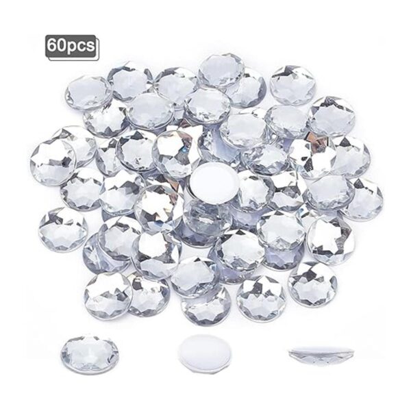 FINGERINSPIRE 60 piezas de diamantes de imitación