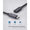 Faracent Cable de extensión USB tipo C 1.5 pies USB_2