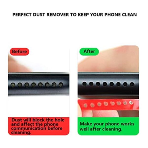 Loirtlluy Kit de limpieza de teléfono celular cinta_2