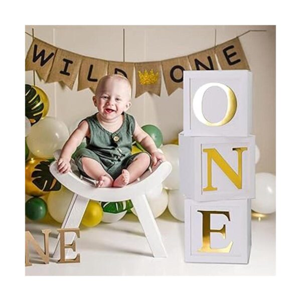 Decoraciones de primer cumpleaños para niñas y niños 3_4