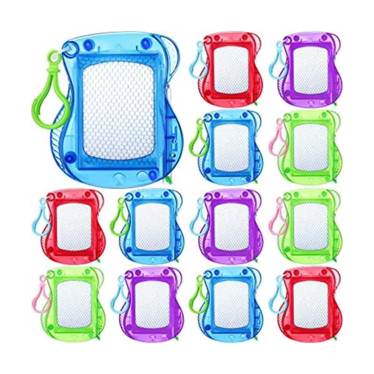 Mini tablero de dibujo magnético de 24 piezas para niños