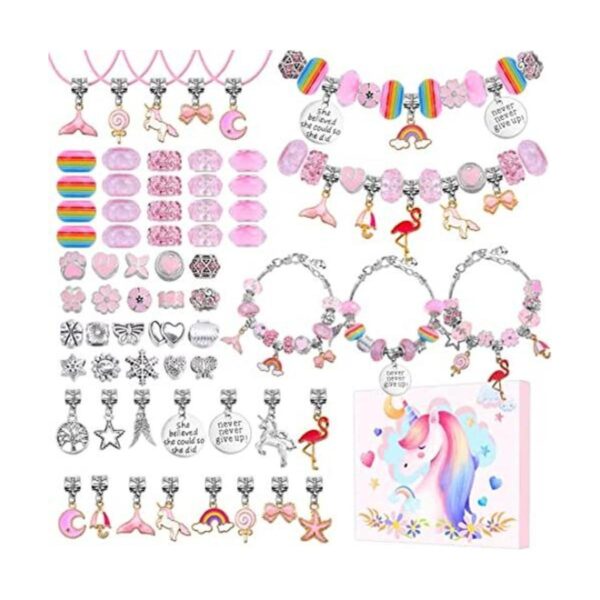 Kit de fabricación de pulseras con dijes kit de joyería