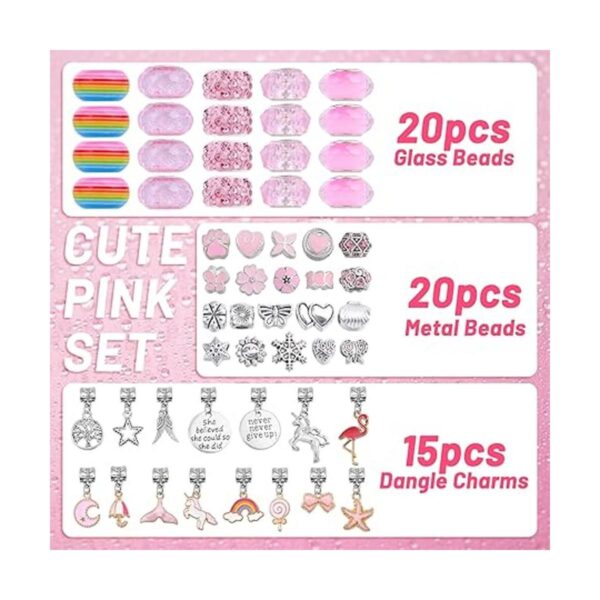 Kit de fabricación de pulseras con dijes kit de joyería