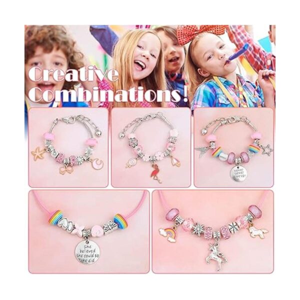 Kit de fabricación de pulseras con dijes kit de joyería