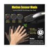 Paddsun Linterna frontal recargable COB de 230 con_3