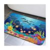 Ocean Fish Alfombra de baño para niños alfombra de baño_1