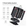 Torre protectora contra sobretensiones con 5 puertos USB y_4