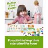 Coogam Libro magnético para preescolar 9 calcomanías_4