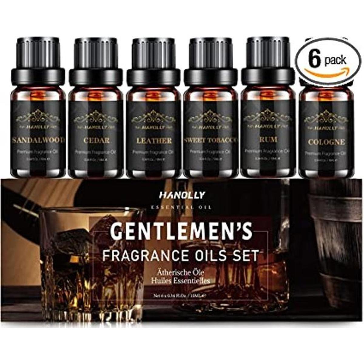 Juego de aceites esenciales aromas para hombres kit de