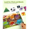 Coogam Libro magnético para preescolar 9 calcomanías_3