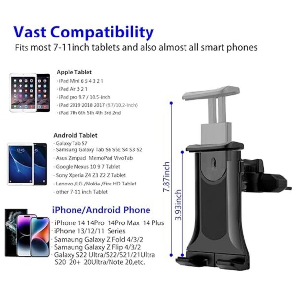 Lopnord Soporte para tablet de coche compatible con_2