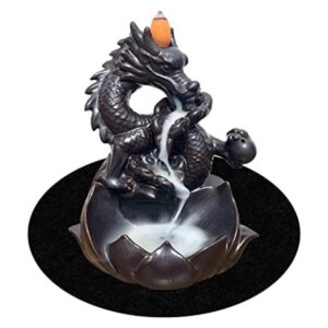 Dragon Backflow Quemador de incienso para cascada con_1