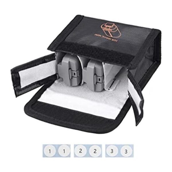 HeiyRC Lipo Bolsa de seguridad de batería para DJI Mini_1