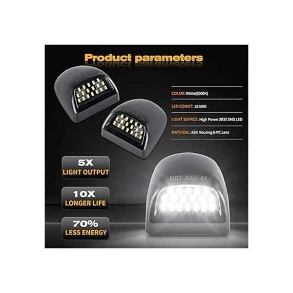 POPMOTORZ 2 piezas de luces LED de repuesto para Chevy_3