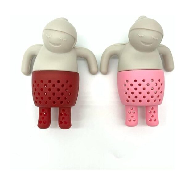 HelpCuisine Juego de 2 infusores de té para niña_2