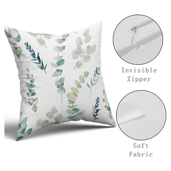 Juego de 2 fundas de almohada cuadradas de 18 x 18