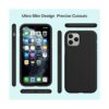 CellEver Funda de silicona para iPhone 11 Pro delgada a_5