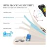 LAMEEKU Compatible con iPhone 12 ProiPhone 12 Wallet de_5