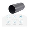 MECCANIXITY Tubo redondo rígido de PVC de 6 pulgadas de_3