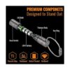 KeyUnity KF00 Mini llavero de titanio LED 15 lúmenes_2