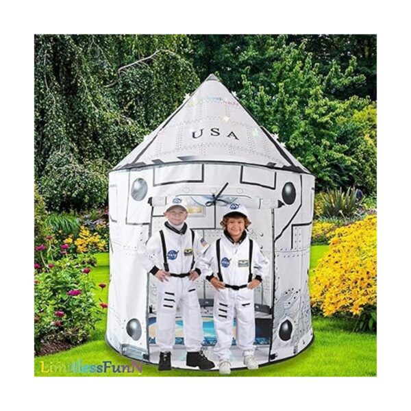 LimitlessFunN Space Rocketship Tienda de campaña para_4