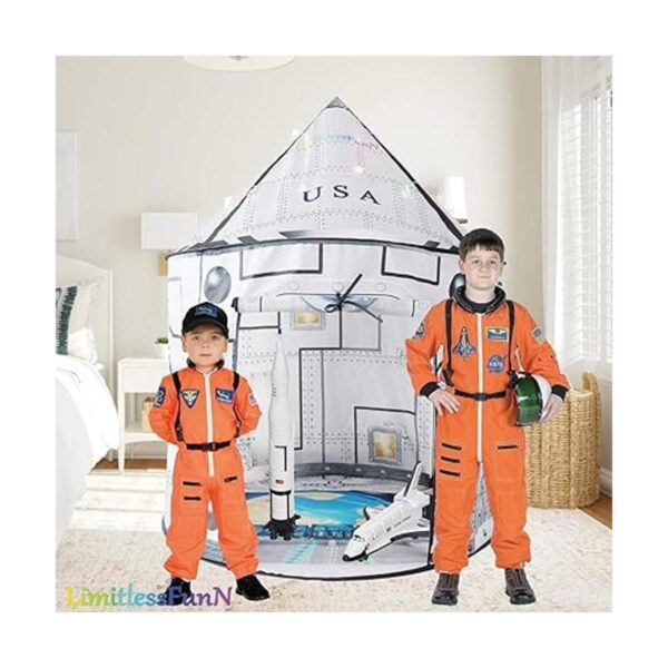 LimitlessFunN Space Rocketship Tienda de campaña para_5