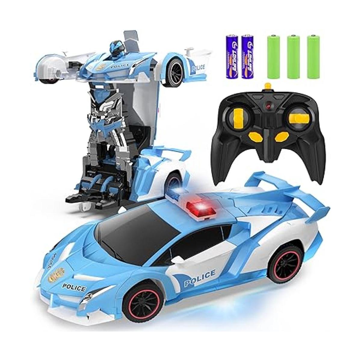 FDJ Coches RC Transforma de coche de control remoto 2.4