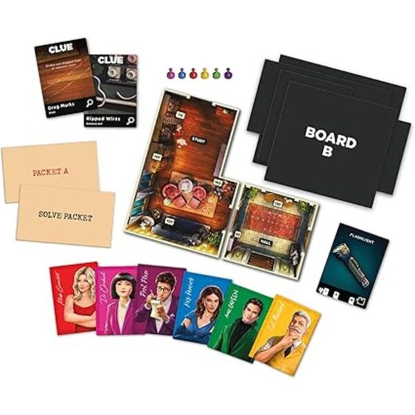 Juego de mesa de pistas de traición en la mansión Tudor_2