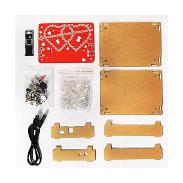 Etoput Kit de práctica de soldadura en forma de corazón_5