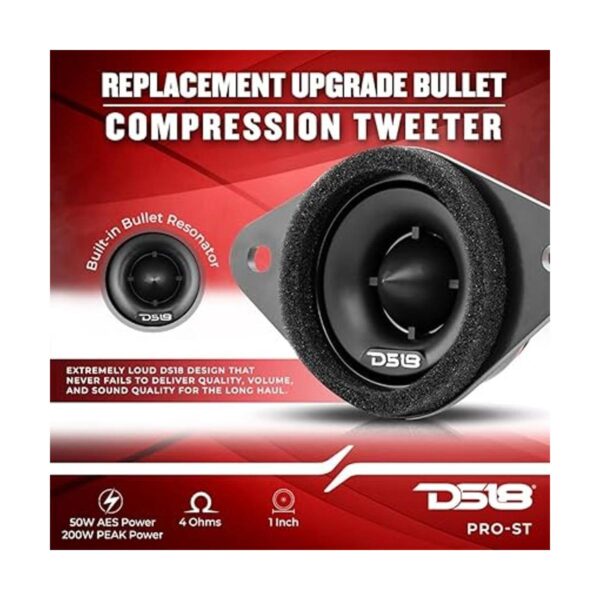 DS18 PROST Tweeters de compresión de bala de repuesto de_2