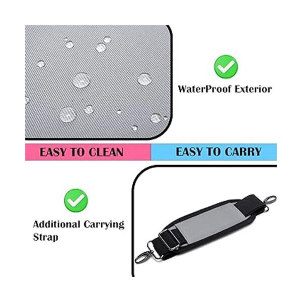 DERABY Organizador de limpieza con asa y correa de hombro_5