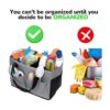 DERABY Organizador de limpieza con asa y correa de hombro_4
